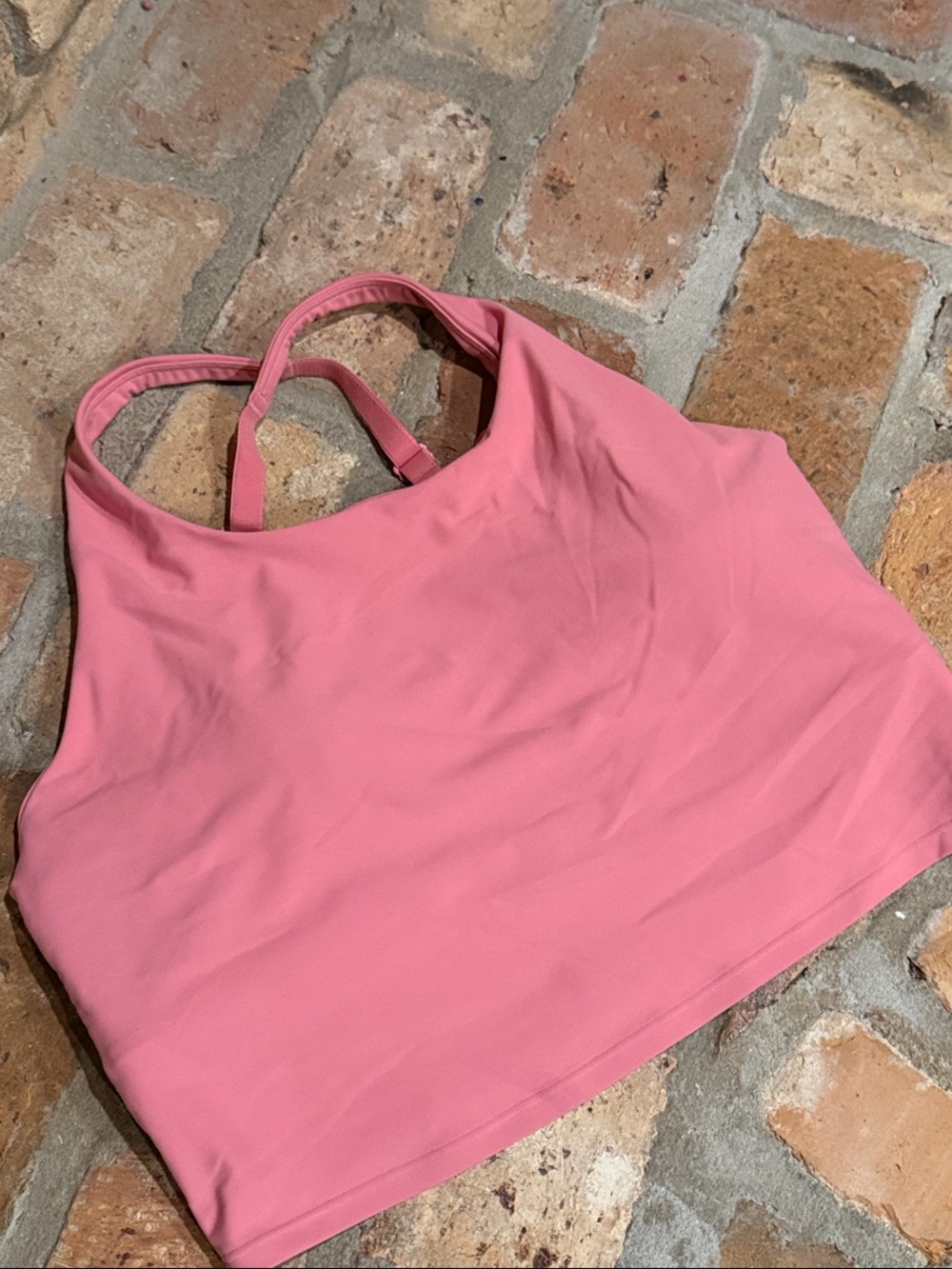 Old Navy Women's Pink Crop Tank Top - Sleeveless Active Style Sz XL